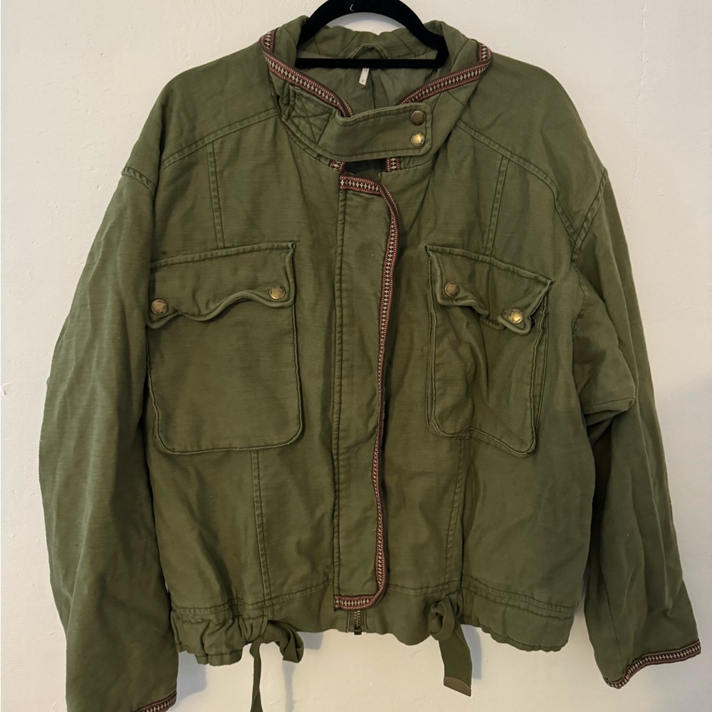 Free People military jacket